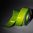 Lightweight Flexible Yellow Gloss Sew On Reflective Tape Safety Caution Tape 33ft x 1inch- Fluorescent Yellow