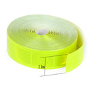Lightweight Flexible Yellow Gloss Sew On Reflective Tape Safety Caution Tape 33ft x 1inch- Fluorescent Yellow