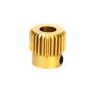 MK8 Extruder Nozzle Drive Gear 26 Teeth Copper 11mm x 11mm for 3D Printer Makerbot