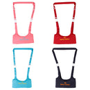 Infant Baby Kids Early Walking Training Learning Walker Walk Safety Harness Waistcoat Adjustable Strap Belt - Dark Red