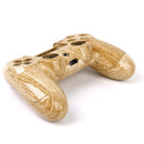 ABS Housing Shell Case Button Kit for Sony PlayStation4 PS4 Wireless Controller Wood Color