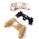 ABS Housing Shell Case Button Kit for Sony PlayStation4 PS4 Wireless Controller Wood Color