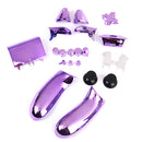 ABS Metal Plated Full Housing Shell Case Kit Parts For Xbox One Wireless Controller Purple Color