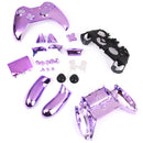 ABS Metal Plated Full Housing Shell Case Kit Parts For Xbox One Wireless Controller Purple Color