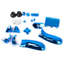 ABS Metal Full Housing Shell Case Kit Parts for Xbox One Wireless Controller Blue Color