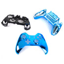 ABS Metal Full Housing Shell Case Kit Parts for Xbox One Wireless Controller Blue Color