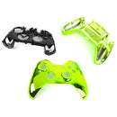 ABS Metal Plated Full Housing Shell Case Kit Parts for Xbox One Wireless Controller Green Color