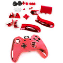 ABS Metal Full Housing Shell Case Kit Replacement parts for Xbox One Wireless Controller Red Color