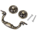 Generic Antique Brass Cabinet Closet Door Drawer Bin Pull Handles Knob 96mm