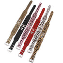 5 Holes Adjustable PU Leather Spikes Cool Design Dog Collar Pet Supplies Black XL