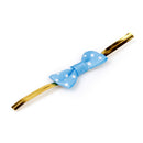 Set Of 20PCS Twist Ties Candy Bag Cake Props Wedding Birthday Party Supplies Blue With White Dots