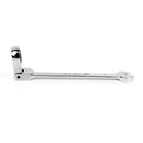 Satin Chrome Finish Flexible Head Ratchet Action Wrench Spanner Nut Tool 7mm Silver