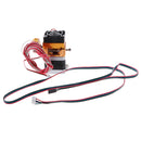 DC 12V 0.4mm Single Nozzle MK8 Metal Extruder Print Head for Reprap 3D printer 3DA-001A