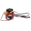 DC 12V 0.4mm Single Nozzle MK8 Metal Extruder Print Head for Reprap 3D printer 3DA-001A