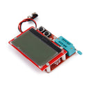 Testing 12864 LCD led Transistor Tester Detector Capacitance ESR Meter Diode Triode MOS LCR