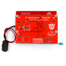 Testing 12864 LCD led Transistor Tester Detector Capacitance ESR Meter Diode Triode MOS LCR