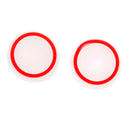 Silicone Joystick Thumbstick Caps for Sony PS4 Controller Luminous Red 2pcs
