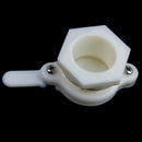 38mm Functional White Plastic Hive Honey Gate Valve Beekeeping Tool