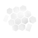 Set Of 12PCS Mirror Decals With 2PCS Double Side Adhesive Tape For Dining Room Bedroom Freezer Wardrobe