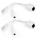 Pack of 2 Power Over Ethernet POE Connector Extractor Separator Cables Wire