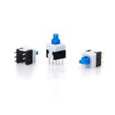 10pcs 6pin Self-locking Button Switch Button Switch Push Button Control DIY