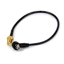 Pack of One Black TS9 Plug to RP-SMA Female conversion line Pigtail Connector Adapter Cable