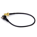 Pack of One Black TS9 Plug to RP-SMA Female conversion line Pigtail Connector Adapter Cable