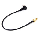 1PC Black CRC9 Plug to RP-SMA Female conversion line Pigtail Connector Adapter Cable New
