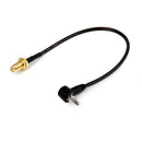 1PC Black CRC9 Plug to RP-SMA Female conversion line Pigtail Connector Adapter Cable New