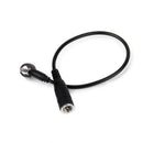 1Pcs Black CRC9 Plug to FME Male conversion line Pigtail Connector Adapter Cable New