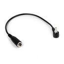 1Pcs Black CRC9 Plug to FME Male conversion line Pigtail Connector Adapter Cable New