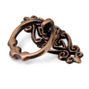 Set Of Durable Vintage Style Cabinet Drawer Dresser Cupboard Retro Single Hole Pull With Screw Antique Copper