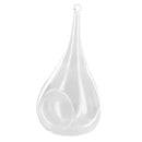 Clear Taper Shape Glass Flower Planter Vase Terrarium Container Hanging Vase Pot Tealight Candle Holder