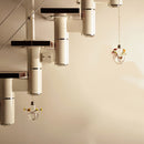 Transparent Bulb Shape Wall Hanging Vase Bottle Plant Flower Decor Home Office Living Room Garden DIY