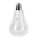 Transparent Bulb Shape Wall Hanging Vase Bottle Plant Flower Decor Home Office Living Room Garden DIY