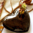 Transparent Heart Shape Wall Hanging Vase Bottle Plant Flower Decor Home Office Living Room Garden DIY