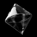 Transparent Rhombus Shape Wall Hanging Vase Bottle Plant Flower Decor Home Office Living Room Garden DIY