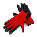 Generic Protective Gloves Bite-proof Prevent for Hamster Bite Black and Red