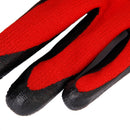 Generic Protective Gloves Bite-proof Prevent for Hamster Bite Black and Red