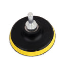 Universal Dia.3'' M10 Backing Polishing Buffing Plate Pad w/ Drill Adapter