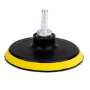 Set Of Backing Polishing Buffing Plate With Drill Adapter For Stone Furniture Wood Products Metal Automobile