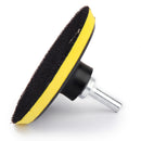 Set Of Backing Polishing Buffing Plate With Drill Adapter For Stone Furniture Wood Products Metal Automobile
