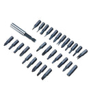 Effetool 29pcs Magnetic Bit Set with Tool Box Bit Holder Tips Screwdriver Phillips Hex Torx Screwdriver Bit Tool Kit