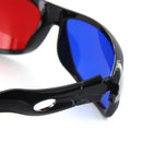 Simple Style 1 Pair Plastics Red/Blue 3D Glasses Anaglyph Glasses for Movies