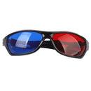 Simple Style 1 Pair Plastics Red/Blue 3D Glasses Anaglyph Glasses for Movies