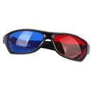 Simple Style 1 Pair Plastics Red/Blue 3D Glasses Anaglyph Glasses for Movies