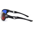 Simple Style 1 Pair Plastics Red/Blue 3D Glasses Anaglyph Glasses for Movies