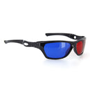 Simple Style 1 Pair Plastics Red/Blue 3D Glasses Anaglyph Glasses for Movies