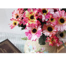 Artificial Elegant Peony Flowers Wedding Birthday Party Home Office Decor Scrapbooking DIY Rose Red
