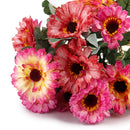 Artificial Elegant Peony Flowers Wedding Birthday Party Home Office Decor Scrapbooking DIY Rose Red